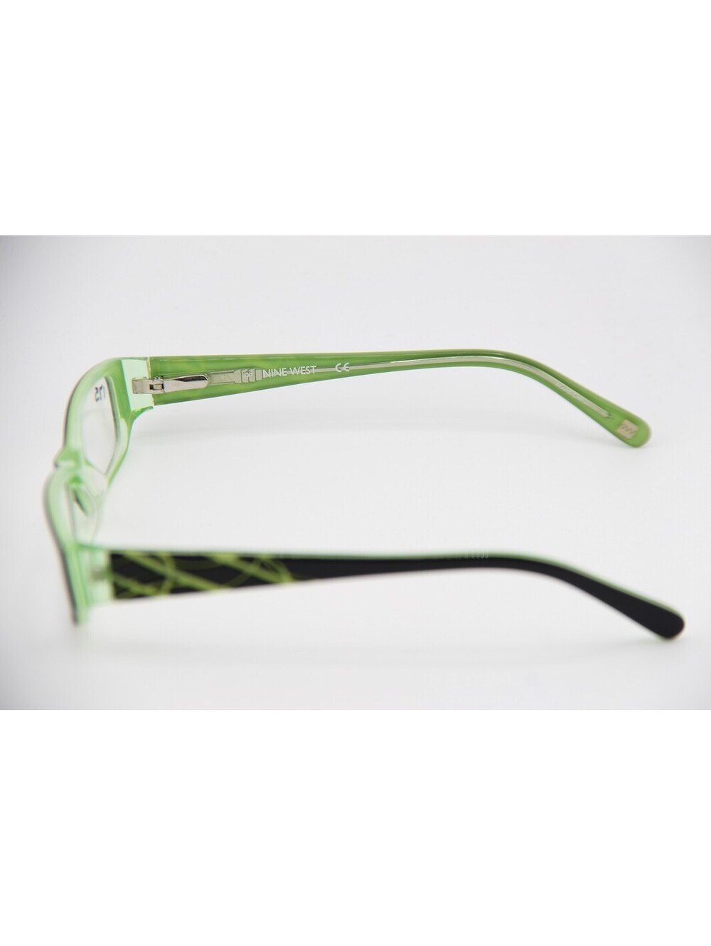 Nine West Nw5012 019 Black Lime Authentic Eyeglasses 49-15-130 - Picture 4 of 5